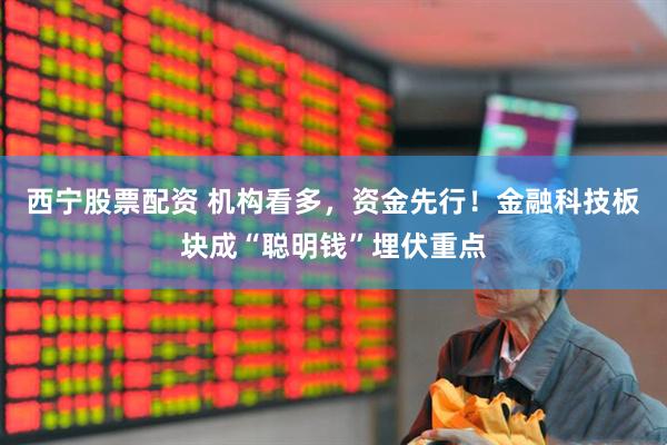 西宁股票配资 机构看多，资金先行！金融科技板块成“聪明钱”埋伏重点